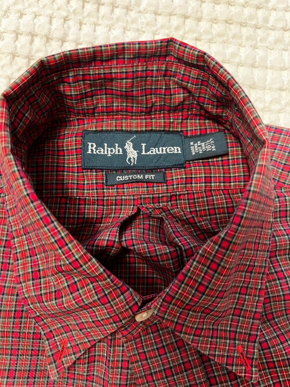 GREAT GIFT!! Ralph Lauren “Custom Fit” button up Long Sleeve Shirt